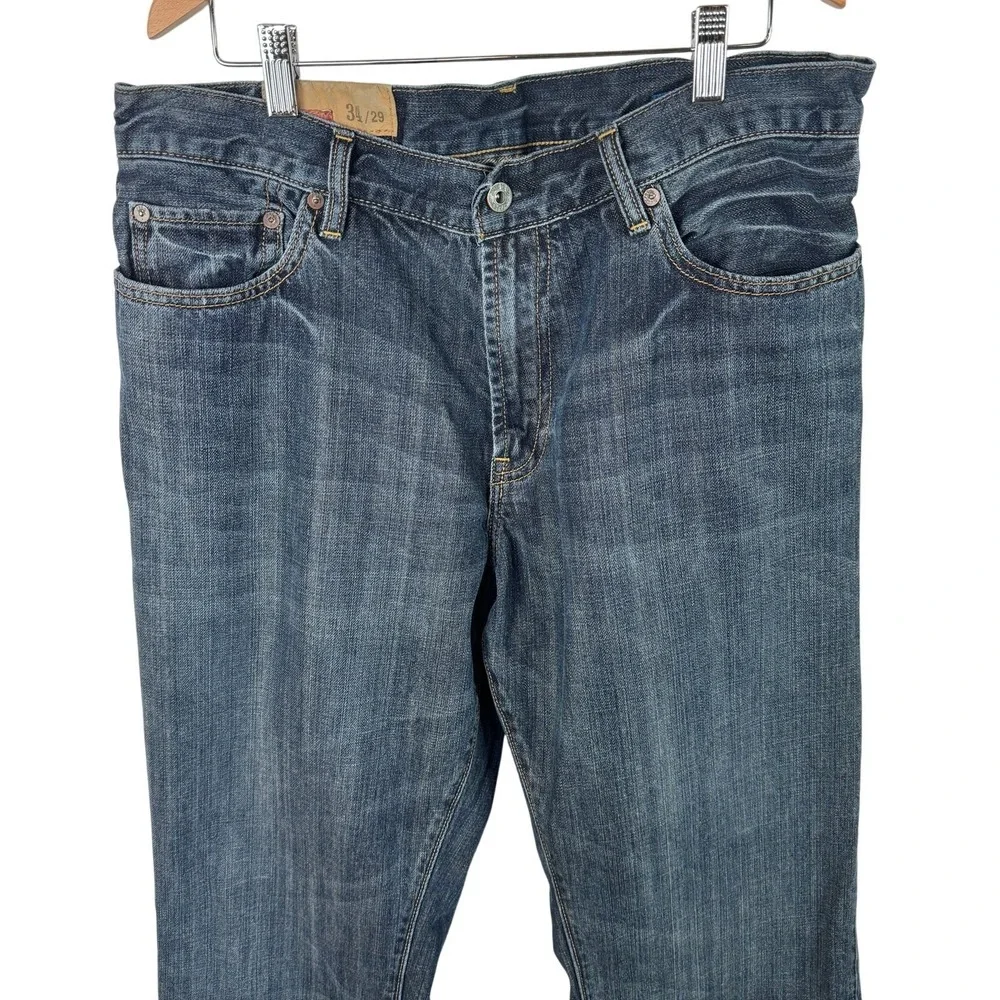 Vtg Mens GAP 1969 Loose Fit‎ Jeans Blue Denim Size 24x29 Straight Relaxed Y2K